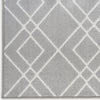 Nourison Modern Lines MOL01 Silver Area Rug Texture Image