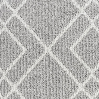 Nourison Modern Lines MOL01 Silver Area Rug Texture Image