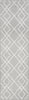 Nourison Modern Lines MOL01 Silver Area Rug Main Image