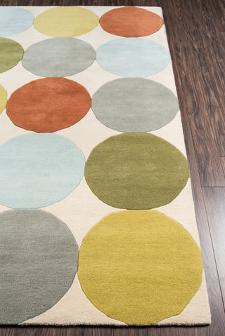 Momeni Delmar DEL-1 Multi Area Rug by Novogratz Close Up Feature