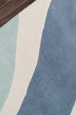 Momeni Delmar DEL-4 Blue Area Rug by Novogratz Corner