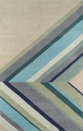 Momeni Delmar DEL-5 Blue Area Rug by Novogratz Main