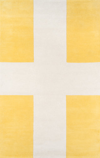 Momeni Delmar DEL-7 Yellow Area Rug by Novogratz Main