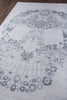 Momeni District DIS-1 Grey Area Rug by Novogratz Close Up Feature