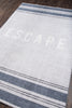 Momeni District DIS-4 Blue Area Rug by Novogratz Close Up Feature