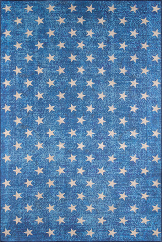 Momeni District DIS-7 Blue Area Rug by Novogratz Main