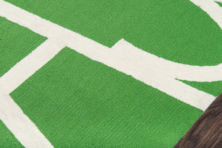 Momeni Portico POR-1 Green Area Rug by Novogratz Corner