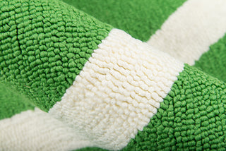 Momeni Portico POR-1 Green Area Rug by Novogratz Detail