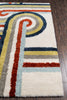 Momeni Retro RET-5 Multi Area Rug by Novogratz Close Up Feature