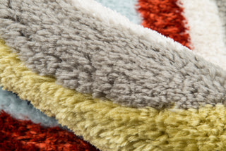 Momeni Retro RET-5 Multi Area Rug by Novogratz Detail