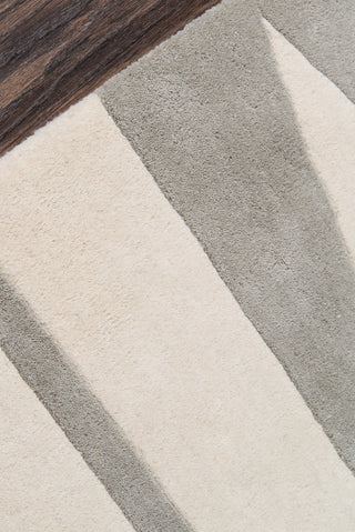 Momeni Tag TAG-1 Grey Area Rug by Novogratz Corner