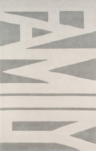 Momeni Tag TAG-1 Grey Area Rug by Novogratz Main