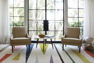 Momeni Tag TAG-1 Multi Area Rug by Novogratz Corner Feature