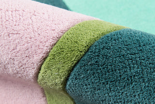 Momeni Tag TAG-2 Pink Area Rug by Novogratz Detail
