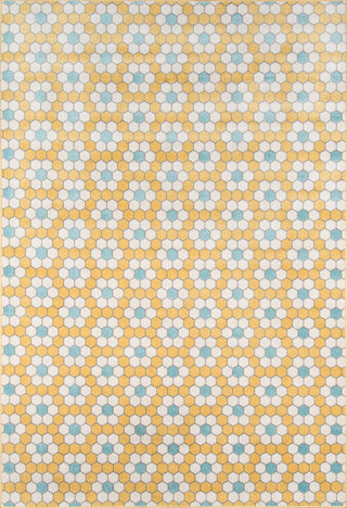 Momeni Terrace TRC-1 Yellow Area Rug by Novogratz Main