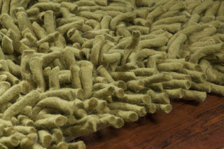 Chandra Montaro MON-20402 Green Area Rug Detail