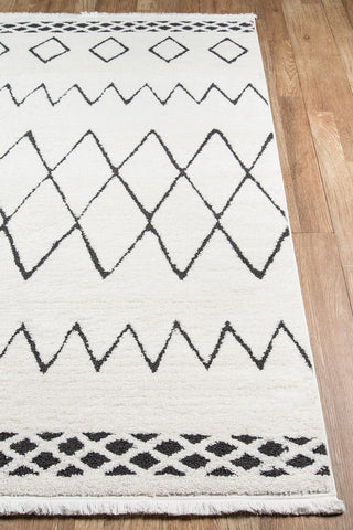 Momeni Monaco MOA-4 Ivory Area Rug Corner Image