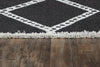 Momeni Monaco MOA-7 Black Area Rug Close up