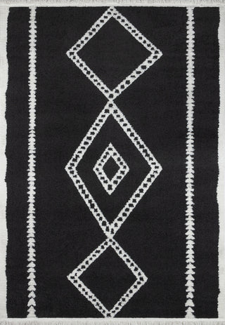 Momeni Monaco MOA-7 Black Area Rug main image