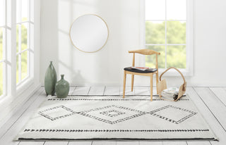 Momeni Monaco MOA-7 Ivory Area Rug Lifestyle Image Feature