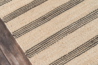 Momeni Montauk MTK-2 Charcoal Area Rug by Novogratz Close up