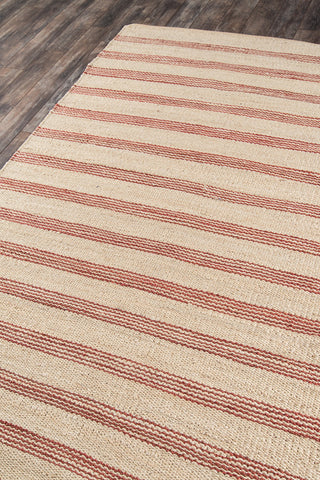 Momeni Montauk MTK-2 Terra Cott Area Rug by Novogratz Corner Image Feature