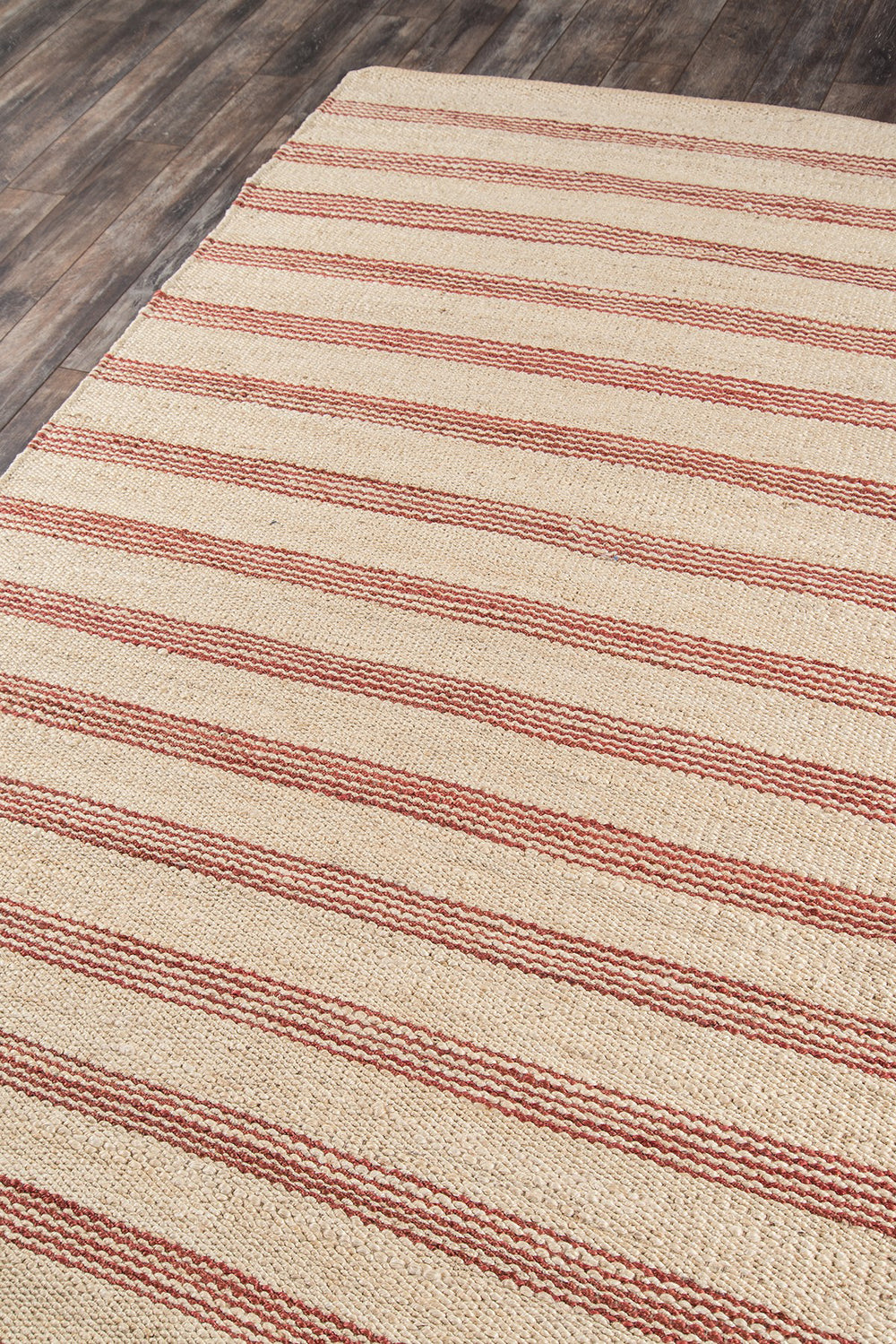 Momeni Montauk MTK-2 Terra Cott Area Rug by Novogratz Corner Image Feature