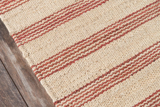 Momeni Montauk MTK-2 Terra Cott Area Rug by Novogratz Close up