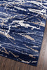 Momeni Monterey MO-01 Blue Area Rug Detail Shot