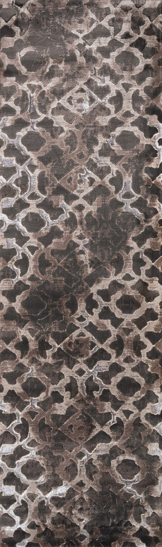 Momeni Monterey MO-04 Brown Area Rug Closeup