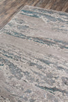 Momeni Monterey MO-08 Teal Area Rug Corner Image Feature
