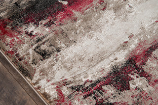 Momeni Monterey MO-09 Red Area Rug Close up