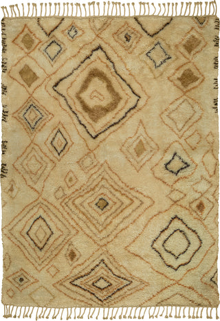 LR Resources Moroccan 4424 Ivory / Gold Area Rug 