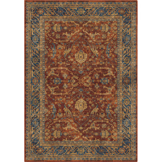 Orian Rugs Mosaic Anzia Red Area Rug main image