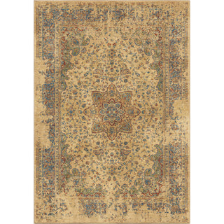 Orian Rugs Mosaic Worn Traditional Beige Area Rug main image