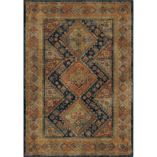 Orian Rugs Mosaic Lorenz Blue Area Rug main image