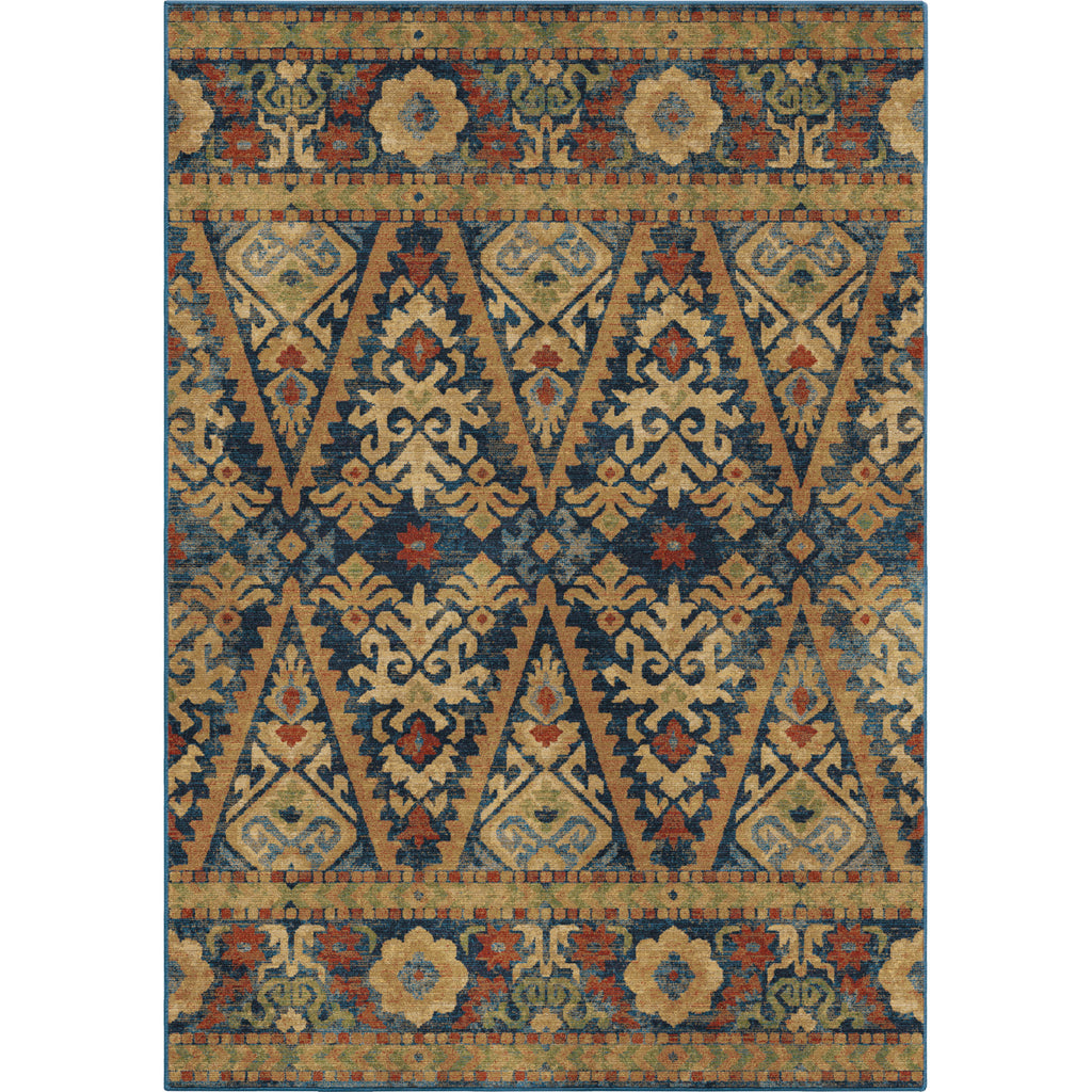 Orian Rugs Mosaic Eastern Scroll Blue Area Rug – Incredible Rugs and Decor