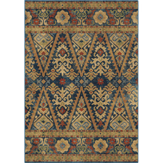 Orian Rugs Mosaic Eastern Scroll Blue Area Rug main image