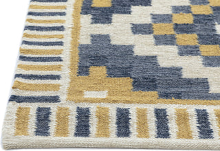 NuStory Panja Mosaic Blue Area Rug 