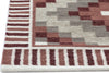 NuStory Panja Mosaic Red Area Rug 