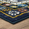 Karastan Kaleidoscope Mozambique Navy Area Rug corner Image