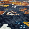 Karastan Kaleidoscope Mozambique Navy Area Rug Lifestyle Image