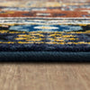 Karastan Kaleidoscope Mozambique Navy Area Rug Detail Image