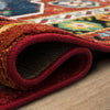 Karastan Kaleidoscope Mozambique Red Area Rug Lifestyle Image