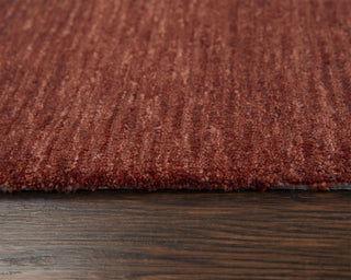 Rizzy Mason Park MPK101 RUST Area Rug Edge Image