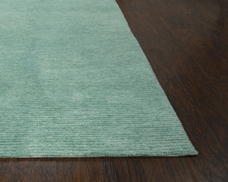 Rizzy Mason Park MPK105 AQUA Area Rug Corner Image