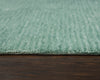Rizzy Mason Park MPK105 AQUA Area Rug Edge Image