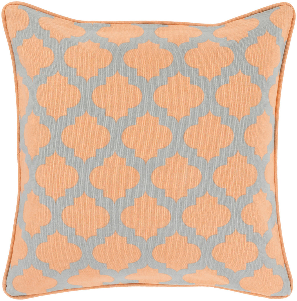 Surya Moroccan Printed Lattice MPL-004 Pillow 18 X 18 X 4 Poly filled