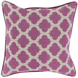 Surya Moroccan Printed Lattice MPL-005 Pillow 20 X 20 X 5 Down filled