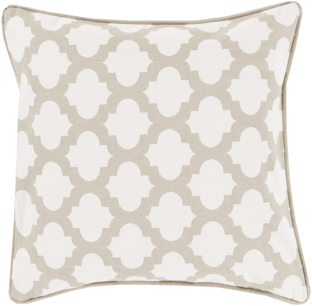 Surya Moroccan Printed Lattice MPL-007 Pillow 18 X 18 X 4 Poly filled